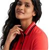 Calvin Klein Golf Ladies Alina Short Sleeve Polo Shirt Coral Red
