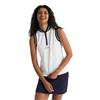 Calvin Klein Golf Ladies Camilla Printed Sleeveless Polo Shirt White