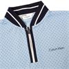 Calvin Klein Golf Ladies Camilla Printed Short Sleeve Polo Shirt Blue Bell