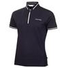 Calvin Klein Golf Ladies Camilla Printed Short Sleeve Polo Shirt Navy