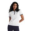 Calvin Klein Golf Ladies Camilla Printed Short Sleeve Polo Shirt White