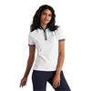 Calvin Klein Golf Ladies Camilla Printed Short Sleeve Polo Shirt White
