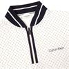 Calvin Klein Golf Ladies Camilla Printed Short Sleeve Polo Shirt White
