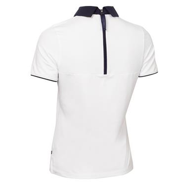 Calvin Klein Golf Ladies Brooke Short Sleeve Polo Shirt White