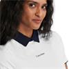 Calvin Klein Golf Ladies Brooke Short Sleeve Polo Shirt White