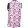 Calvin Klein Golf Ladies Leia Sleeveless Polo Shirt Glitch Print
