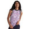 Calvin Klein Golf Ladies Leia Sleeveless Polo Shirt Glitch Print