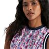 Calvin Klein Golf Ladies Leia Sleeveless Polo Shirt Glitch Print