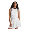 Calvin Klein Golf Ladies Leia Sleeveless Polo Shirt White