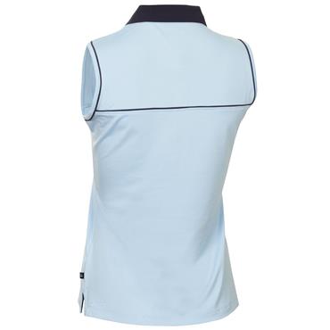 Calvin Klein Golf Ladies Manelle Sleeveless Polo Shirt Blue Bell