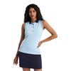 Calvin Klein Golf Ladies Manelle Sleeveless Polo Shirt Blue Bell