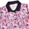 Calvin Klein Golf Ladies Manelle Sleeveless Polo Shirt Glitch Print 