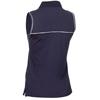 Calvin Klein Golf Ladies Manelle Sleeveless Polo Shirt Navy