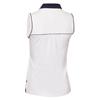 Calvin Klein Golf Ladies Manelle Sleeveless Polo Shirt White