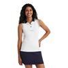 Calvin Klein Golf Ladies Manelle Sleeveless Polo Shirt White