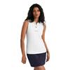 Calvin Klein Golf Ladies Manelle Sleeveless Polo Shirt White