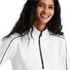 Calvin Klein Golf Ladies Quinta ¼ Zip Top White