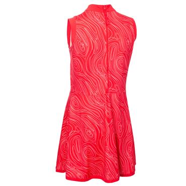 Calvin Klein Golf Ladies Carmen Mock Neck Dress Marble Print