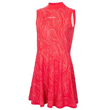 Calvin Klein Golf Ladies Carmen Mock Neck Dress Marble Print