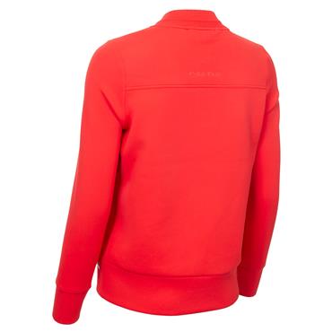 Calvin Klein Golf Ladies Hadleigh Hybrid Jacket Coral Red