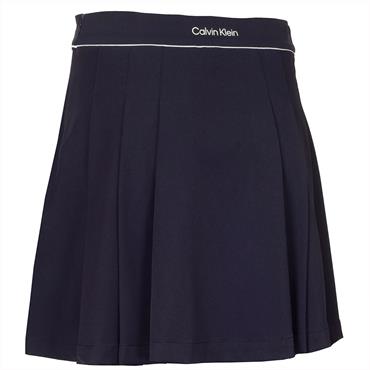 Calvin Klein Golf Ladies Skylar Pleated Skort Navy