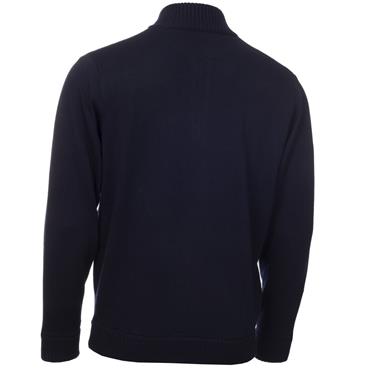 Calvin Klein Golf Gents Magnet ½ Zip Lined Sweater Navy - Grey
