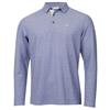 Calvin Klein Golf Gents Bayard Long Sleeve Polo Shirt French Blue