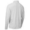 Calvin Klein Golf Gents Bayard Long Sleeve Polo Shirt Silver Marl