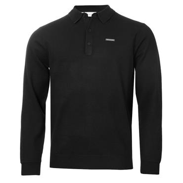 Calvin Klein Gents Golf Stanton Polo Sweater Black