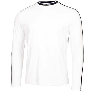 Calvin Klein Golf Gents Torque Long Sleeve T-Shirt White