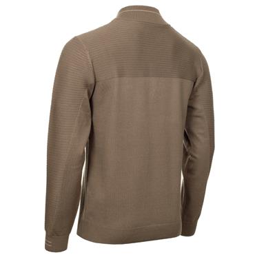 Calvin Klein Golf Gents Jupiter ½ Zip Sweater Cedar Brown