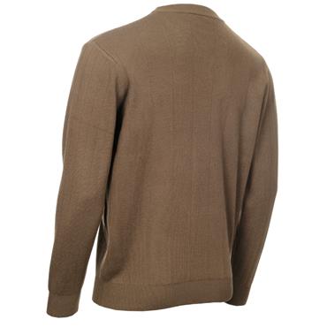 Calvin Klein Golf Gents Sherfield Crew Neck Sweater Cedar Brown