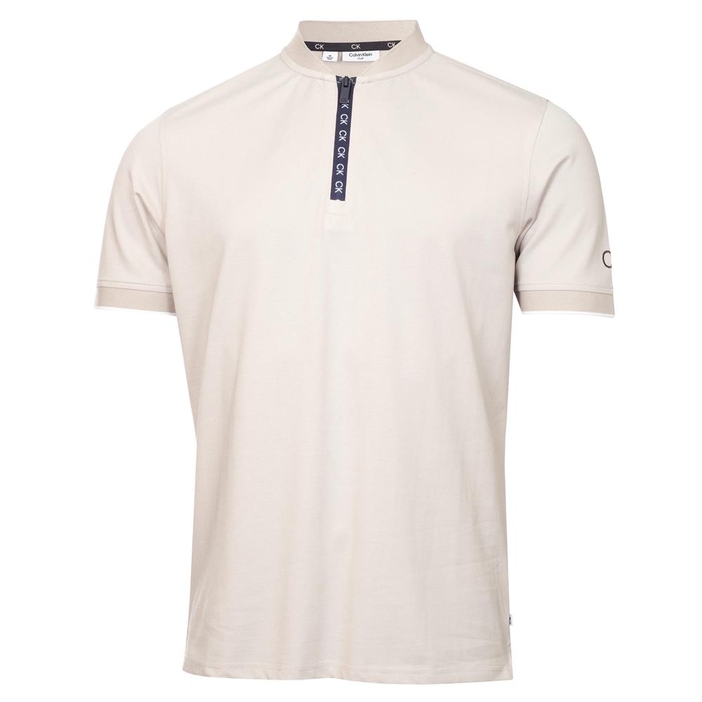 Calvin Klein Golf Gents Del Monte Polo Shirt Platinum Irish Golf Store