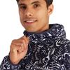 Calvin Klein Golf Gents Printed Windbreaker White - Evening Blue