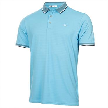 Calvin Klein Golf Gents Rockland Polo Shirt Aquarius