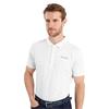 Calvin Klein Golf Gents Abstract Watercolour Printed Polo Shirt White