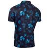 Calvin Klein Golf Gents Cyber Floral Printed Polo Shirt Navy