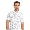 Calvin Klein Golf Gents Cyber Floral Printed Polo Shirt White