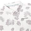 Calvin Klein Golf Gents Cyber Floral Printed Polo Shirt White