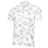 Calvin Klein Golf Gents Cyber Floral Printed Polo Shirt White