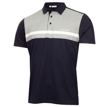 Calvin Klein Golf Gents Clearview Polo Shirt Navy