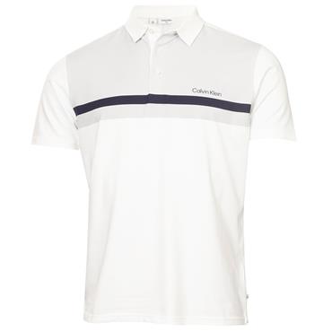 Calvin Klein Golf Gents Clearview Polo Shirt White