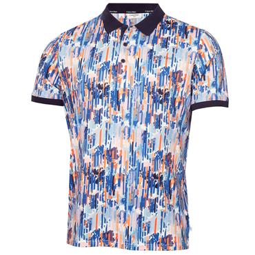 Calvin Klein Golf Gents Polo Shirt Glitch Print 