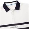 Calvin Klein Golf Gents Newberry Polo Shirt White