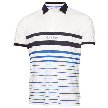 Calvin Klein Golf Gents Newberry Polo Shirt White