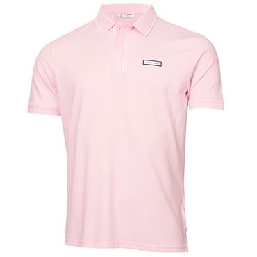 Calvin Klein Golf Gents Seafield Polo Shirt Cherry Blossom