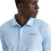 Calvin Klein Golf Gents Marble Print Polo Shirt Blue Bell