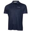 Calvin Klein Golf Gents Marble Print Polo Shirt Navy