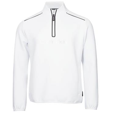 Calvin Klein Golf Gents Brookhill Technical ½ Zip Top White