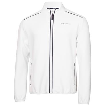 Calvin Klein Golf Gents Brookhill Technical Full Zip Jacket White